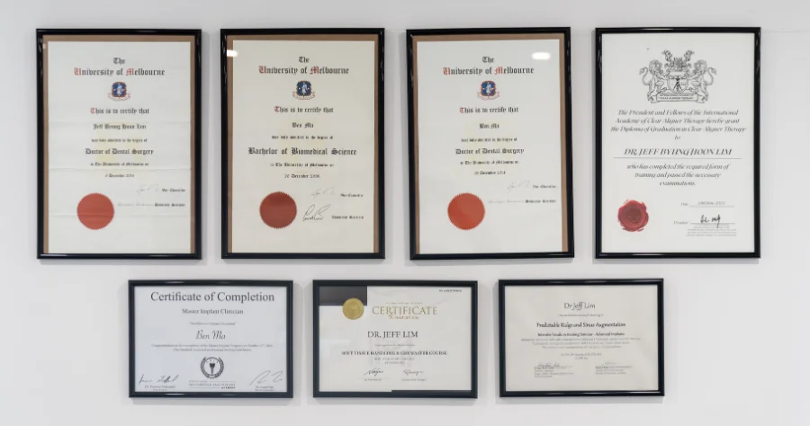 Awards and certificates